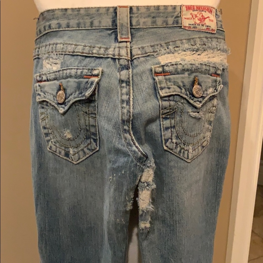True religion distressed jeans - Picture 2 of 7